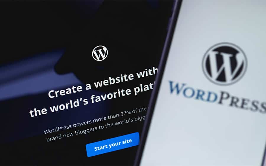 créer un site wordpress