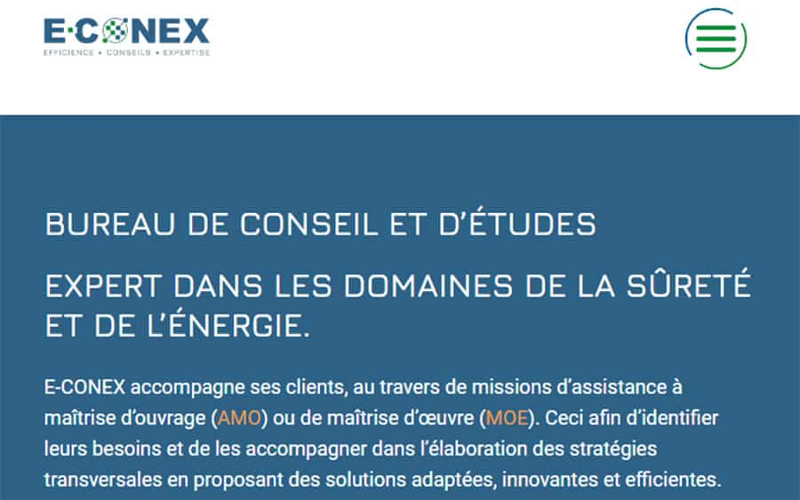 refonte du site e-conex